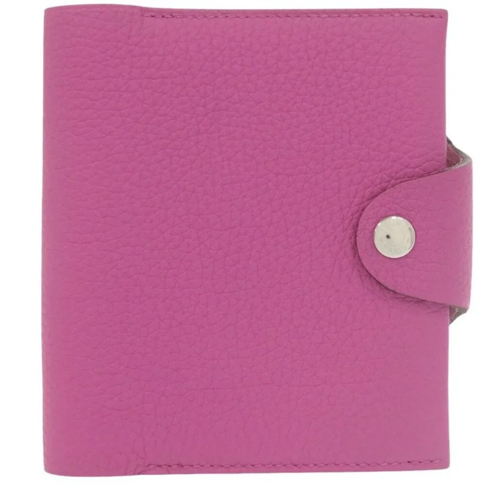 Hermes Ulysse Neo Mini Togo Magnolia Silver Hardware C Stamp